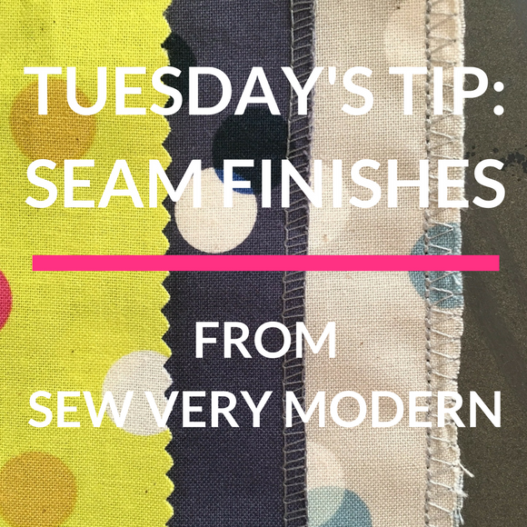 Tuesday's Tip - Seam Finishes