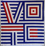 VOTE/LOVE QUILT by Elizabeth Ray  - Tuesdays, June 4th-25th, 6-9pm