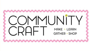 Our Sewing Classes are now listed on the Community Craft website!